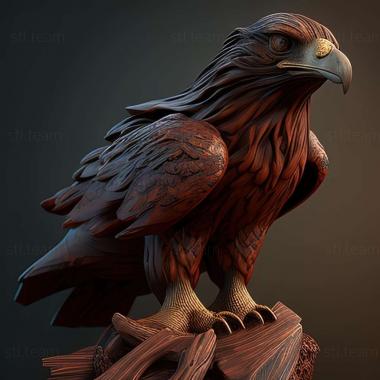 3D model buzzard (STL)